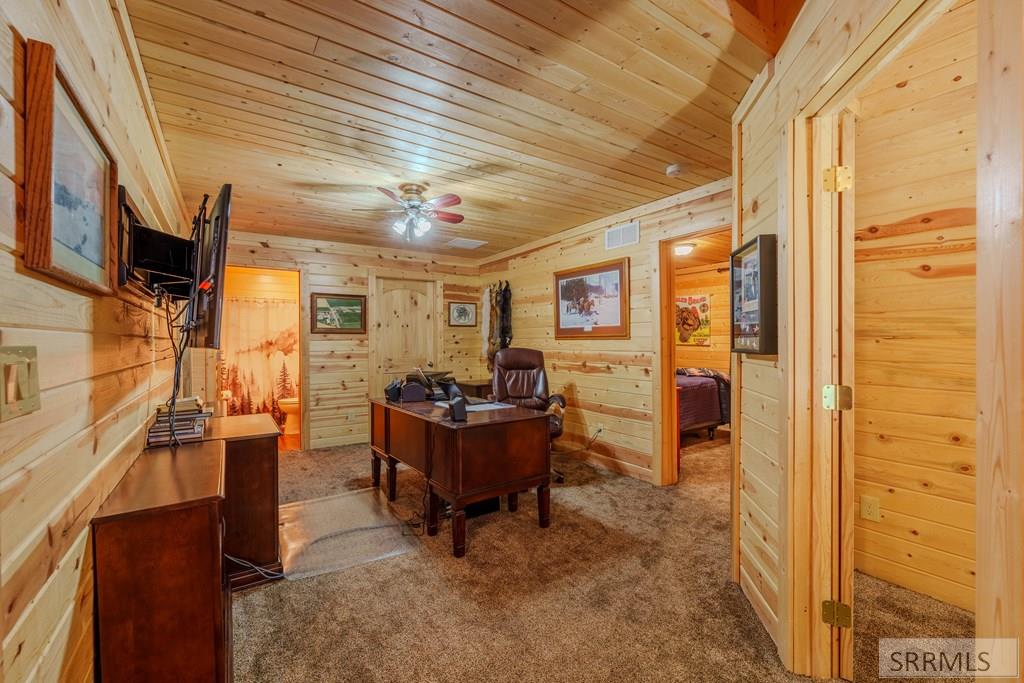 4030 Salt Lick Loop Road Island Park, ID 83429 - Photo 44 of 57 Downstairs office area