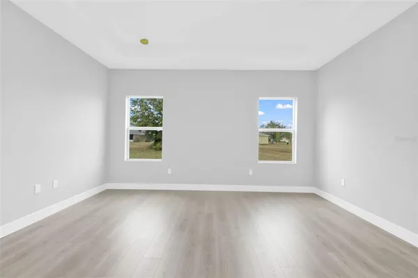 wooden floor in an empty room