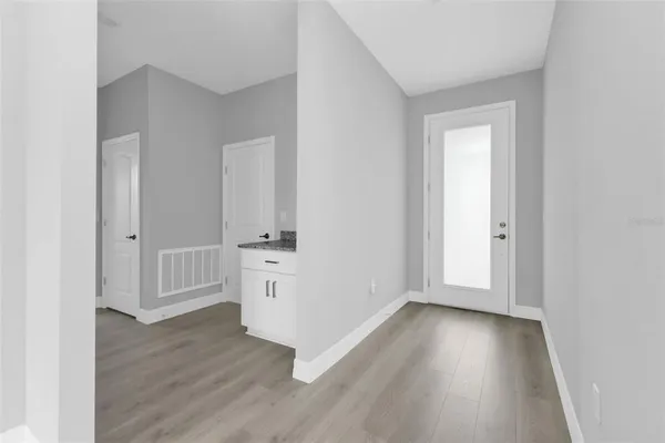 wooden floor in an empty room