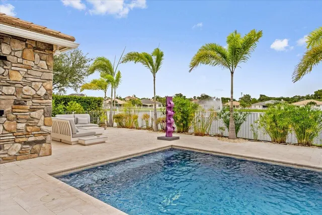a view of a house with a patio