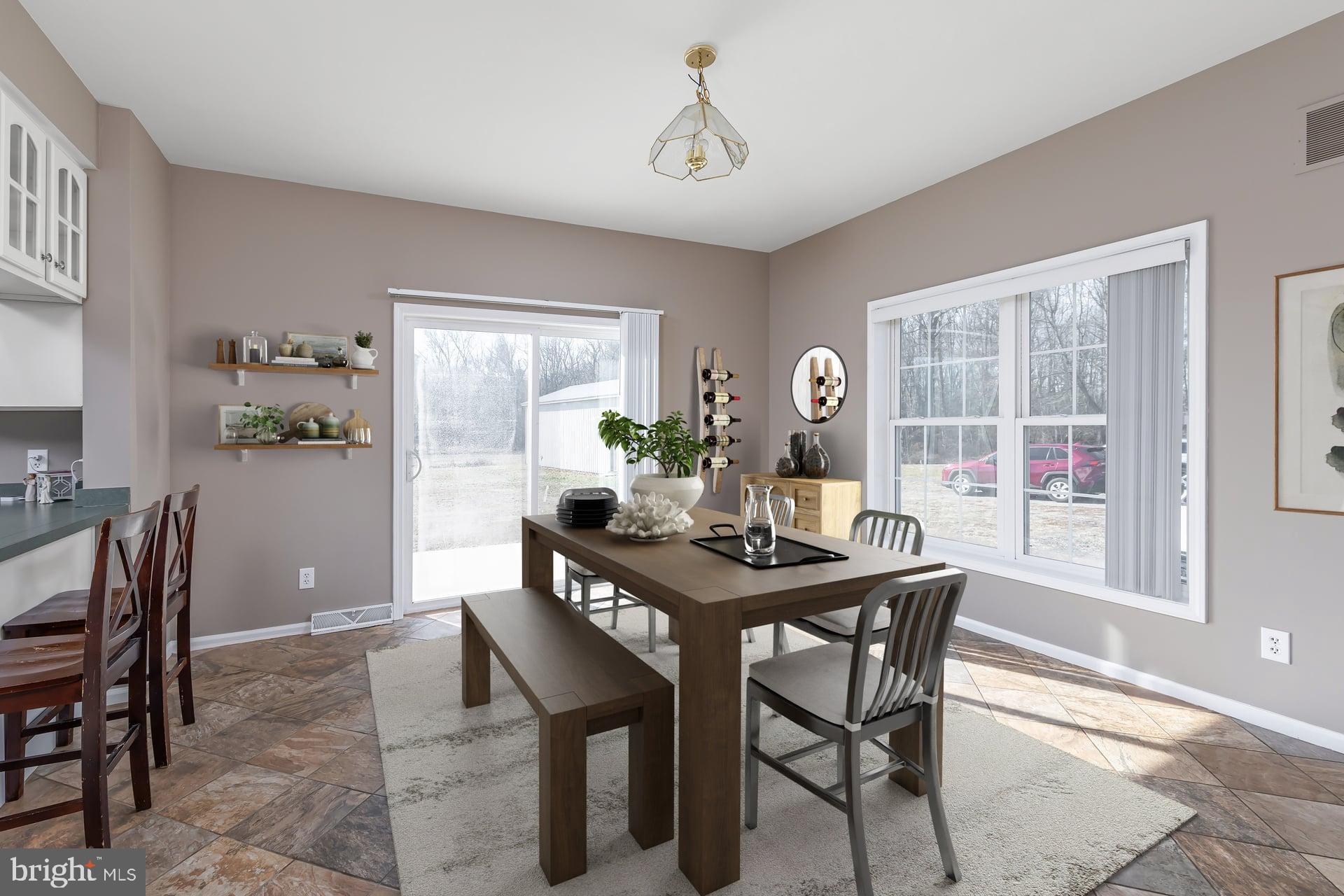 29 Three Bridge Road Monroeville, NJ 08343 - Photo 11 of 56 Virtually Staged Kitchen Area
