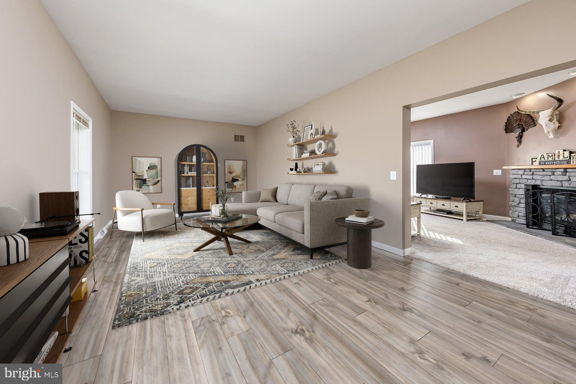 29 Three Bridge Road Monroeville, NJ 08343 - Photo 6 of 56 Virtually Staged Living Room