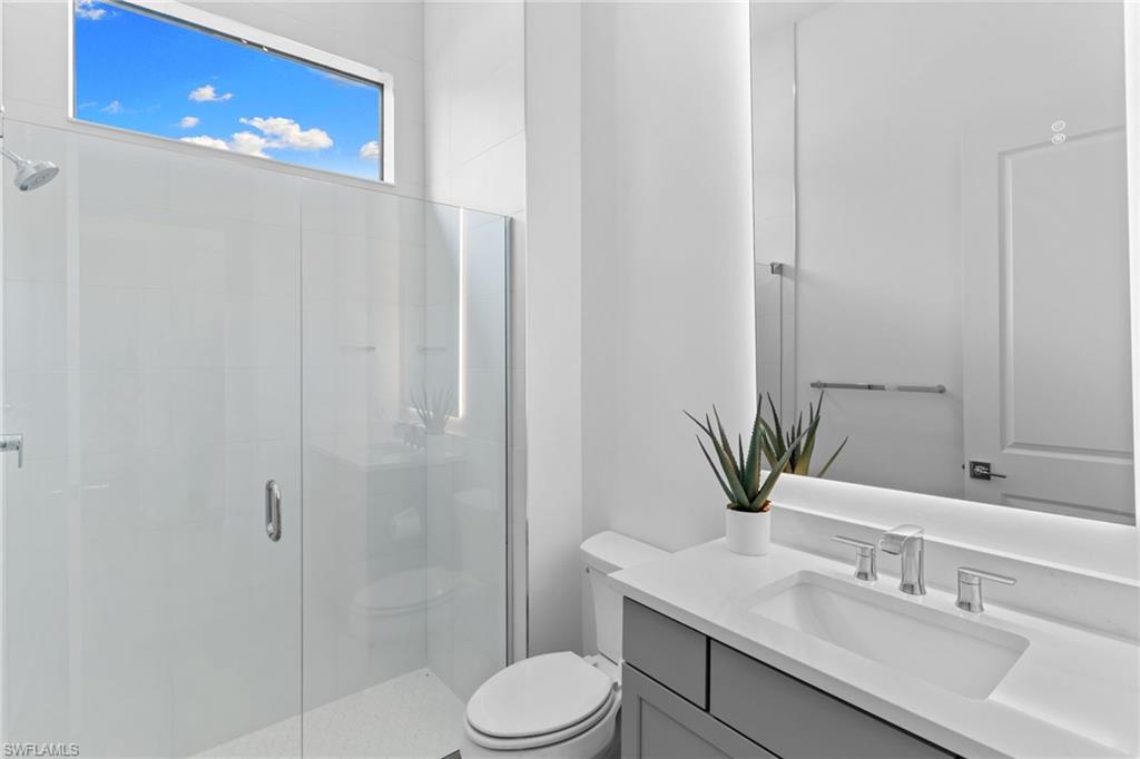 19084 Gentry Place Estero, FL 33928 - Photo 31 of 44 2nd Full Bathroom- Silestone Countertops