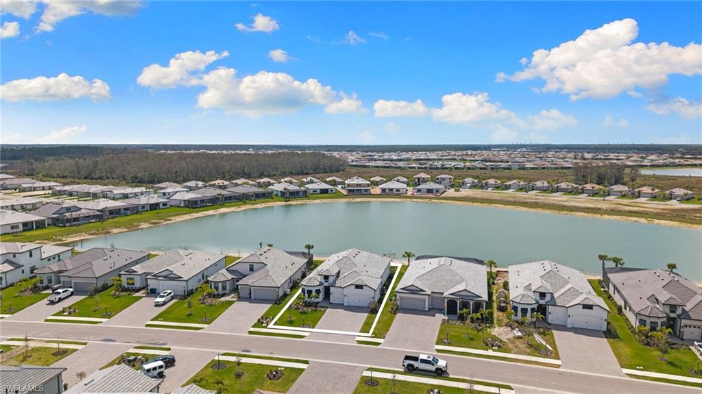 19084 Gentry Place Estero, FL 33928 - Photo 44 of 44 Layton floor plan featuring a spacious 3-car garage