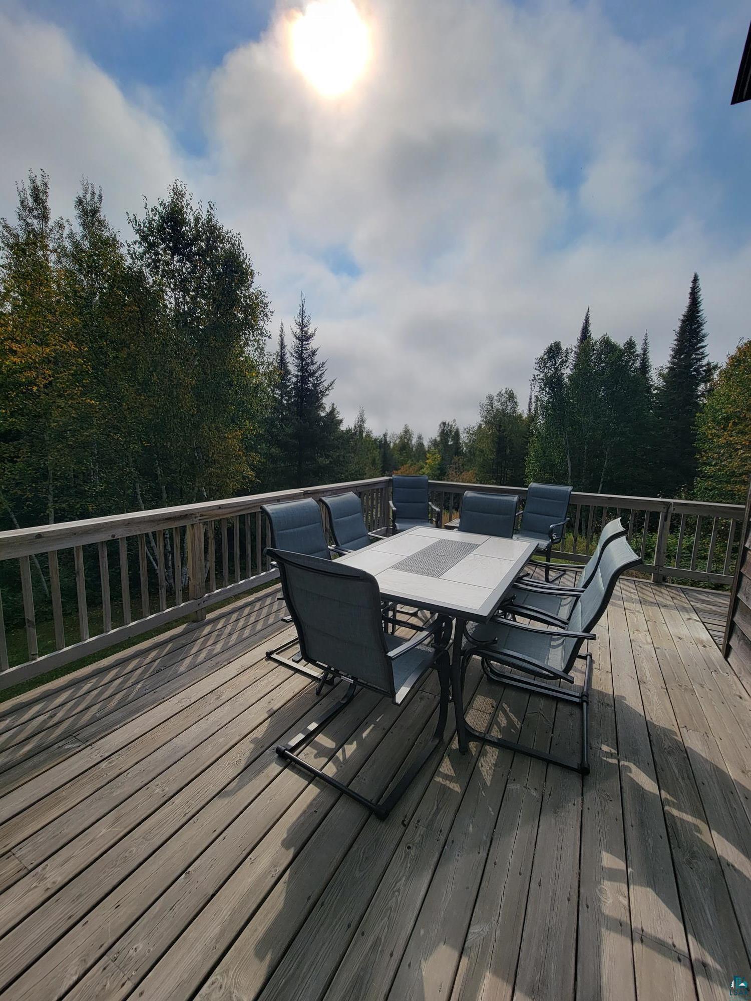 184 Fall River Road Grand Marais, MN 55604 - Photo 43 of 50 View of wooden terrace