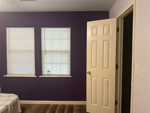 a view of front door