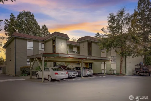 a car parked in front of a house
