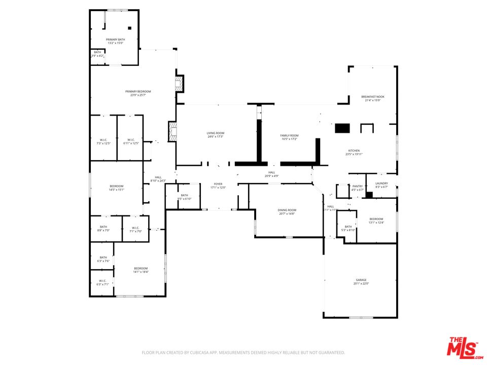 1740 Carla Ridge Beverly Hills, CA 90210 - Photo 36 of 36 a picture of floor plan
