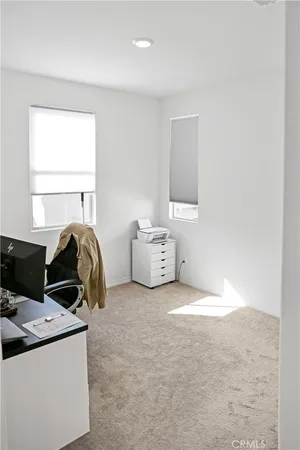 a bed room with a bed