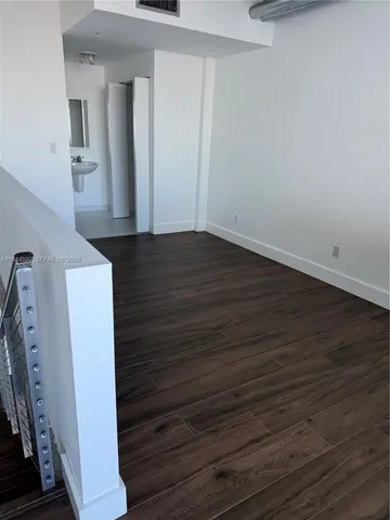 wooden floor in an empty room