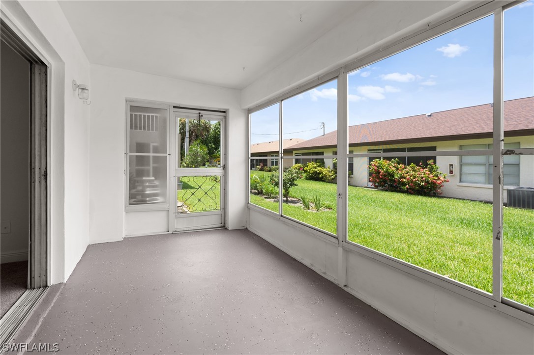 4608 Southeast 6th Avenue, Unit 1D Cape Coral, FL 33904 - Photo 43 of 49 a view of outdoor space with balcony