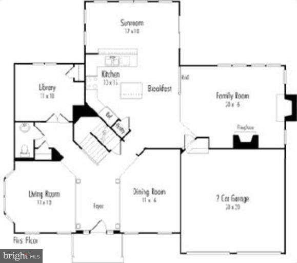 8136 Dotty Road Rosedale, MD 21237 - Photo 2 of 3 Floor Plan #1