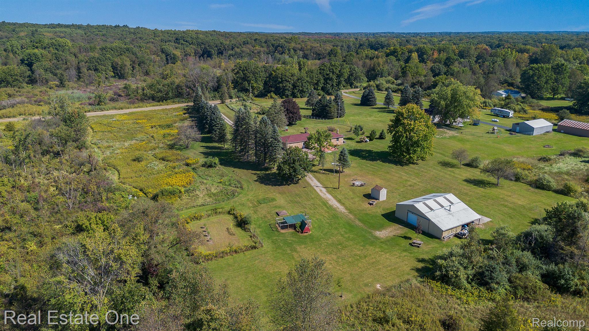 21655 Spears Road Pinckney, MI 48169 - Photo 20 of 22 Aerial