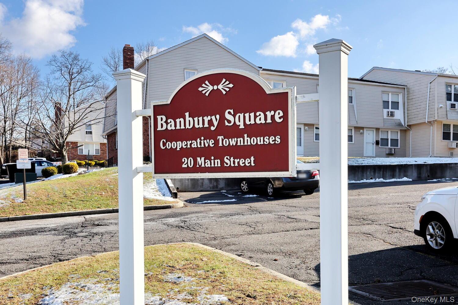 Banbury Square, a lovely community of townhouse style co-ops with low monthly cost!
