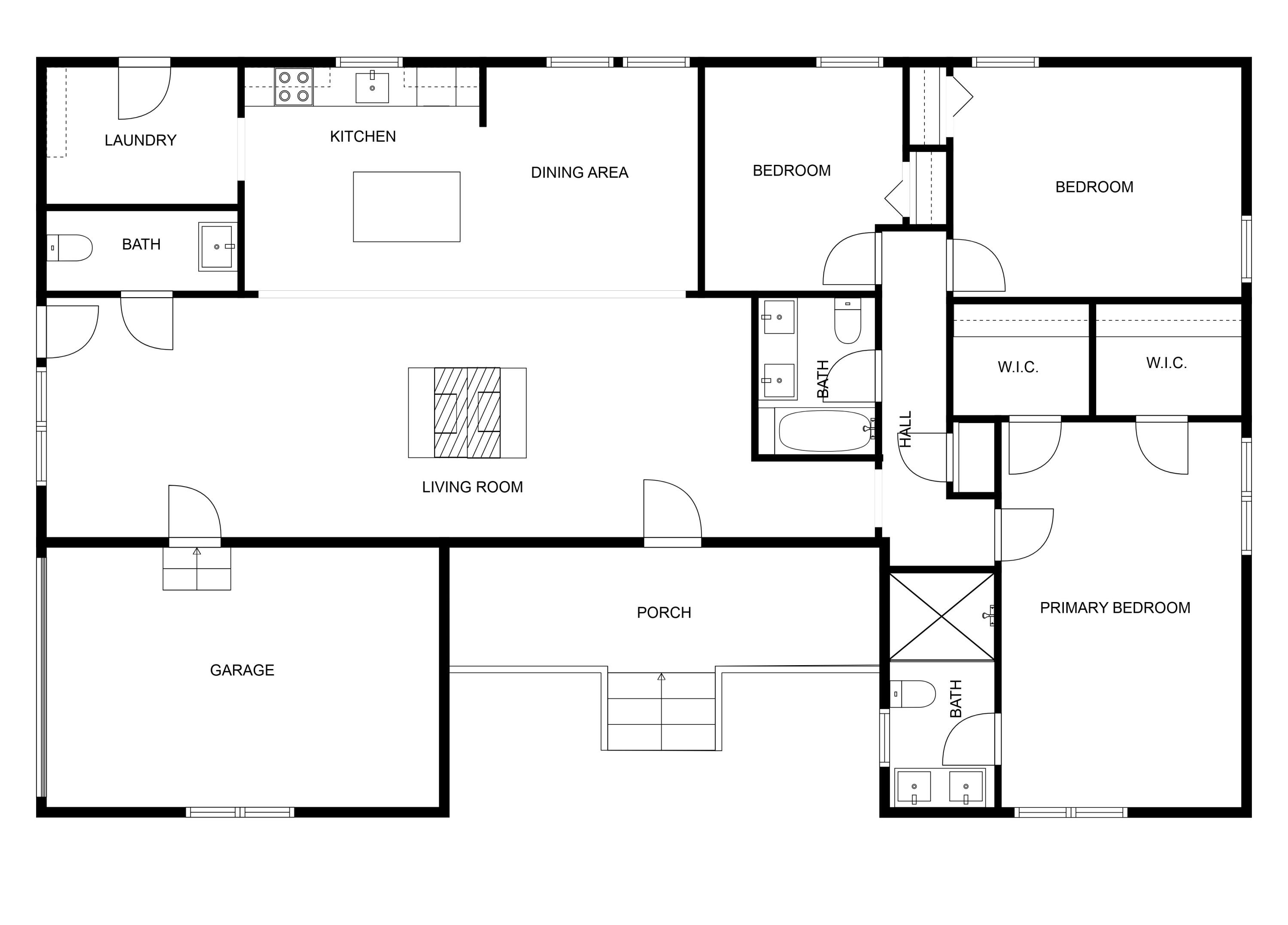 488 Society Road McClellanville, SC 29458 - Photo 36 of 36 Floorplan