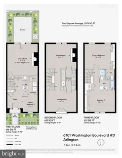$795,000 | 6701 Washington Boulevard, Unit D, Arlington, VA 22205
