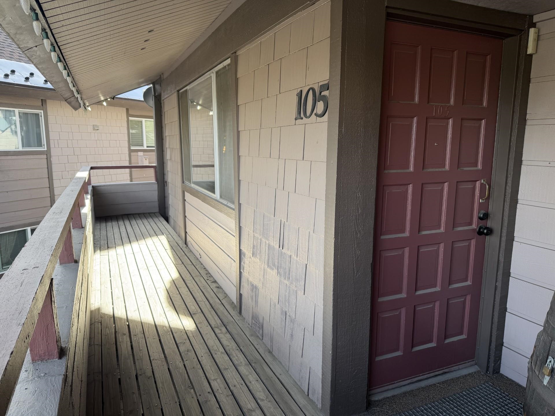 165 Old Mammoth Road, Unit 105 Mammoth Lakes, CA 93546 - Photo 2 of 17 a view of balcony