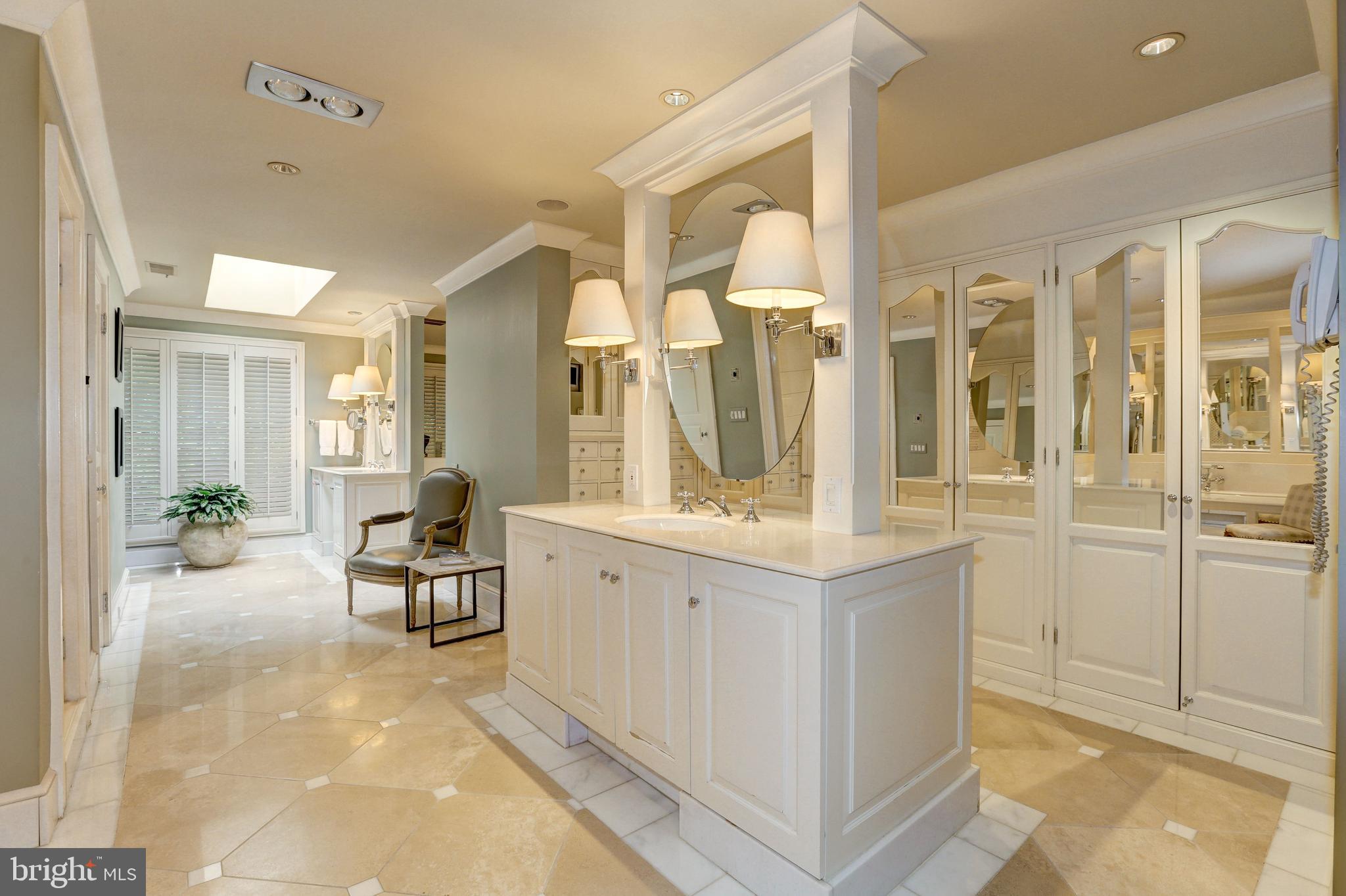 10109 Iron Gate Road Potomac, MD 20854 - Photo 22 of 42 Spa like Owner's Bath w/"His" Dressing Area