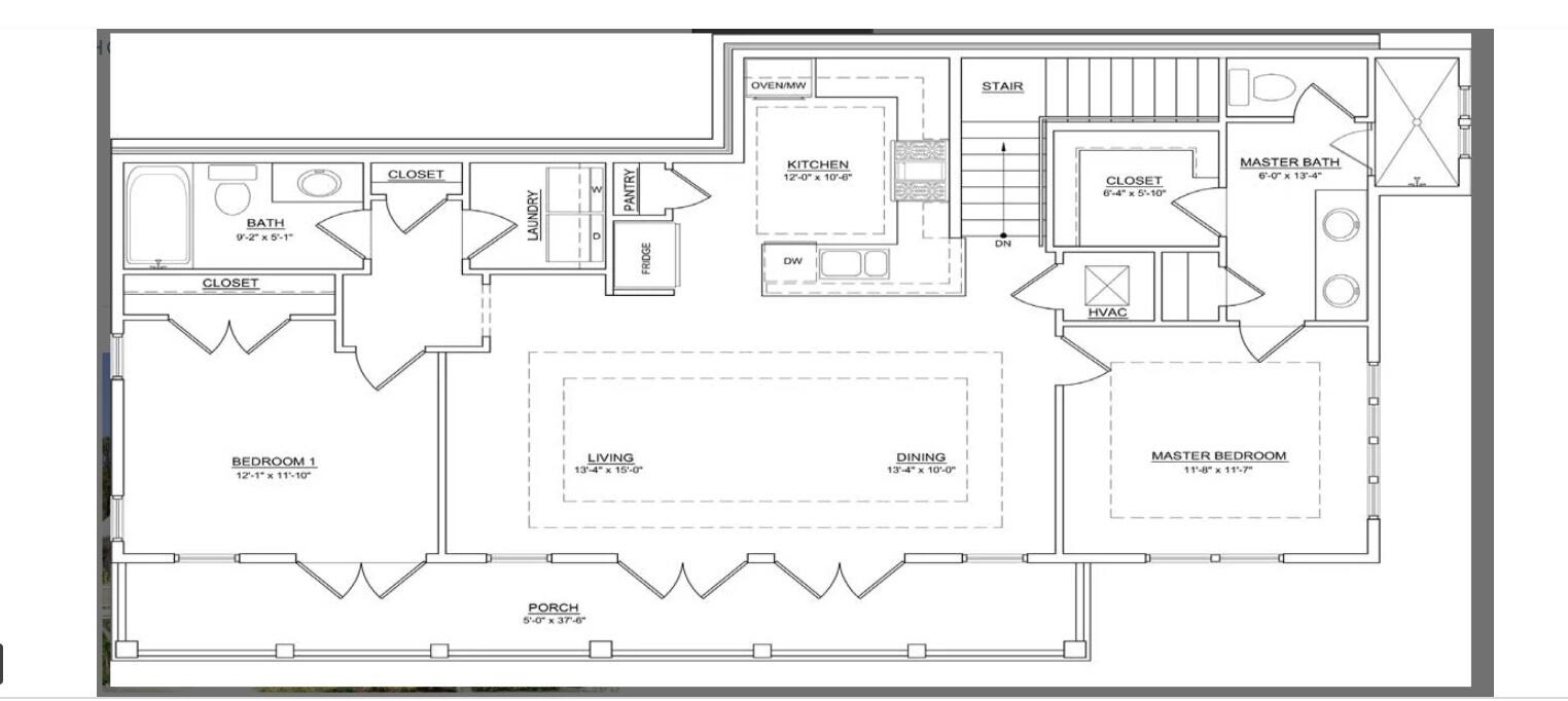 197 Milestone Drive, Unit C Inlet Beach, FL 32461 - Photo 37 of 37 Floor plan upstairs