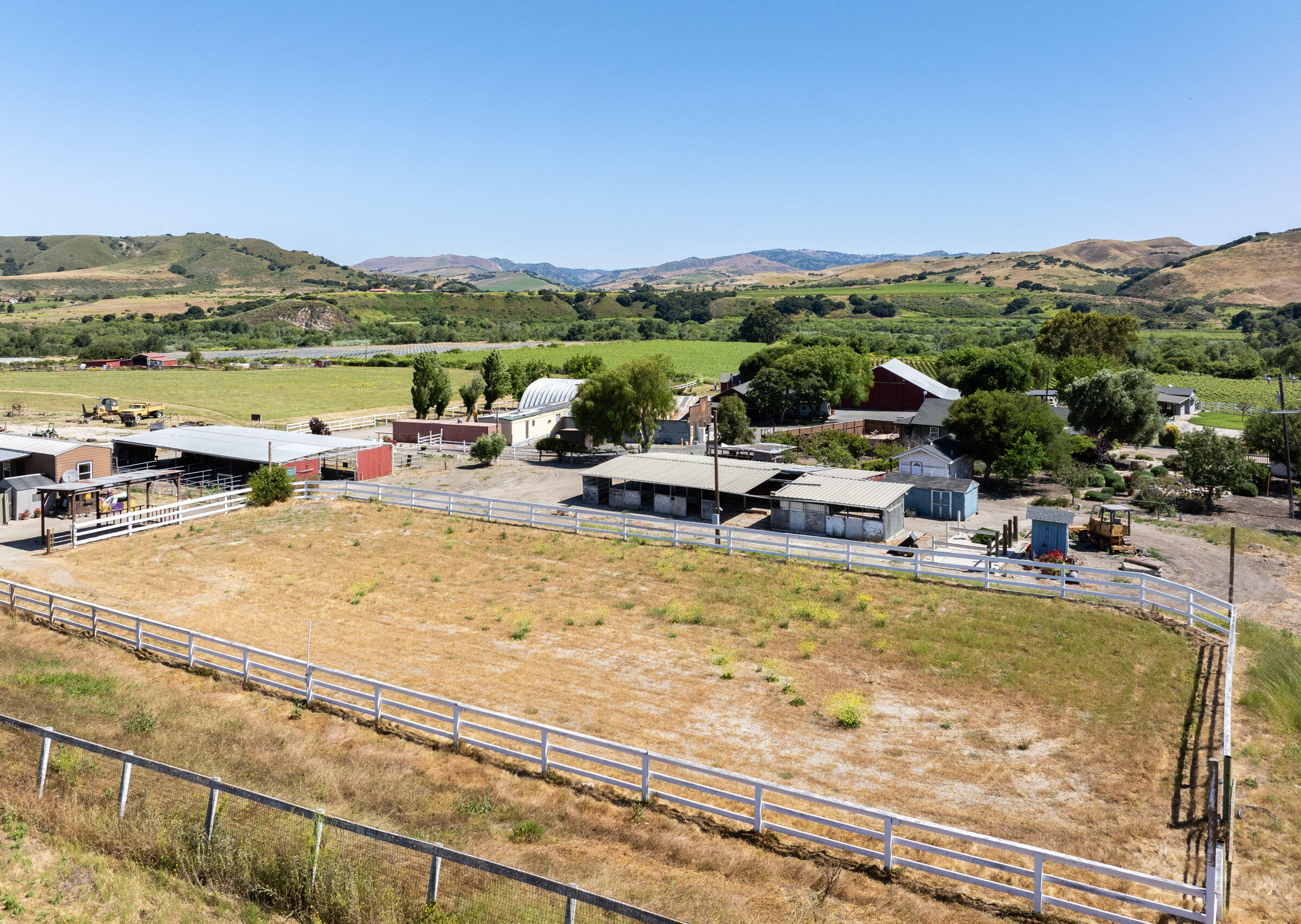 6500 Santa Rosa Road Buellton, CA 93427 - Photo 64 of 96 a view of a swimming pool with lake view and mountain view