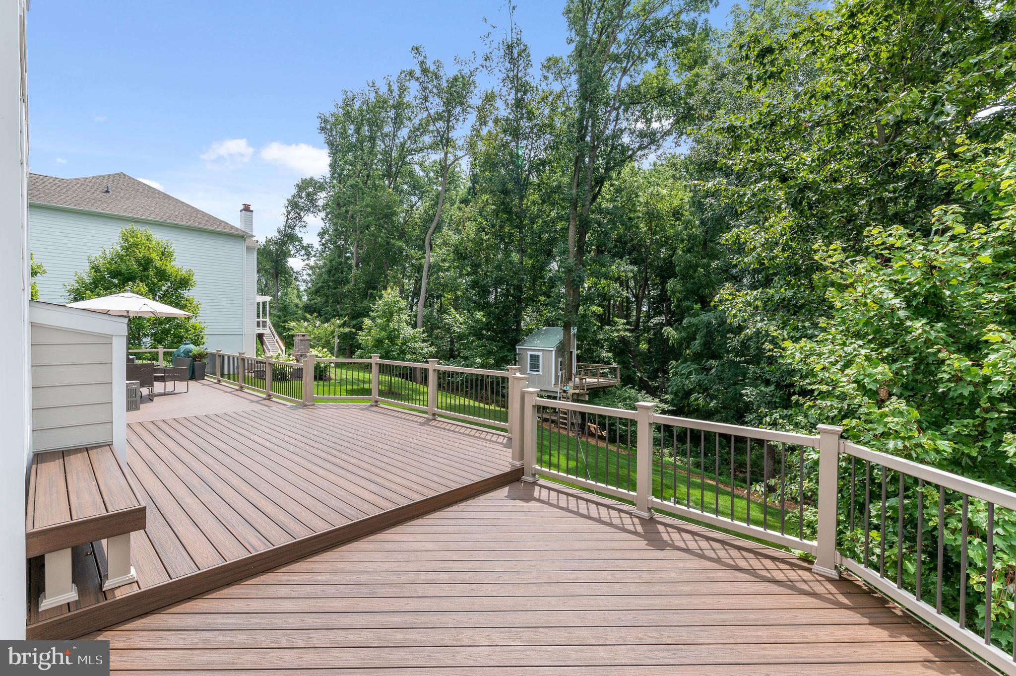 3912 Lewis Run Road Newtown Square, PA 19073 - Photo 43 of 52 Large deck with multiple levels