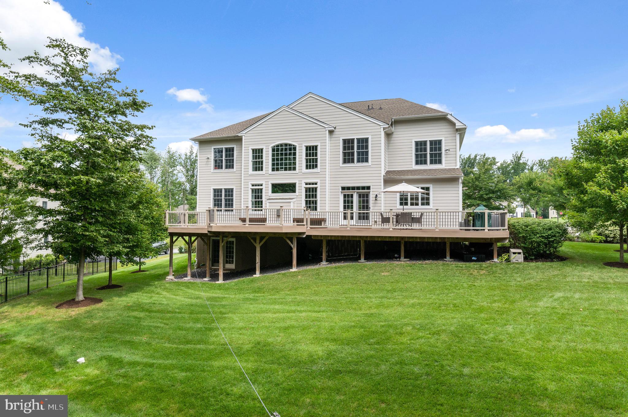 3912 Lewis Run Road Newtown Square, PA 19073 - Photo 48 of 52 Large, private back yard