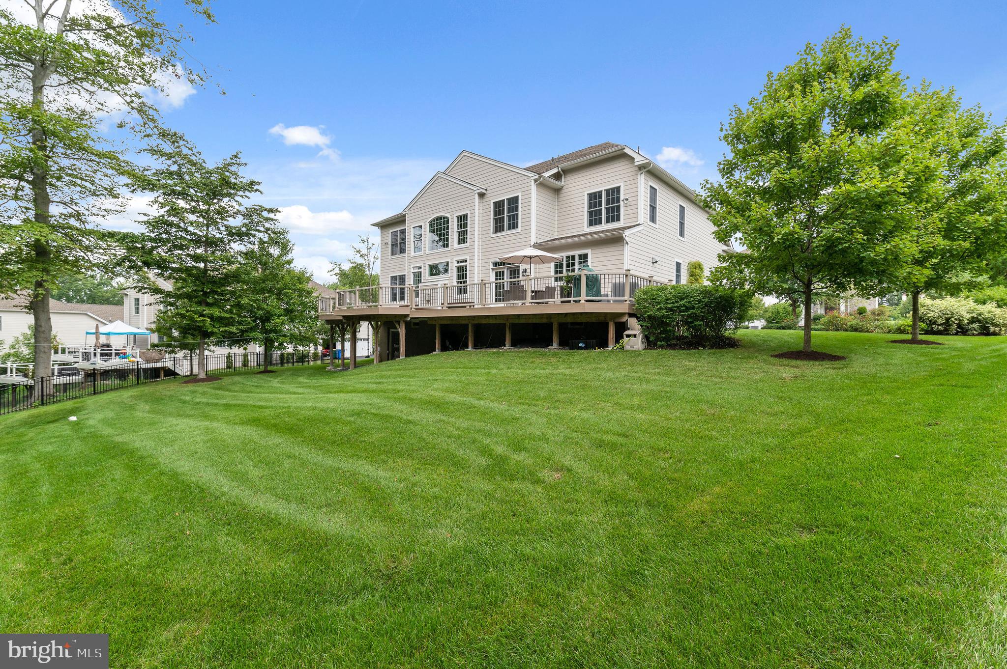 3912 Lewis Run Road Newtown Square, PA 19073 - Photo 49 of 52 Large, private back yard