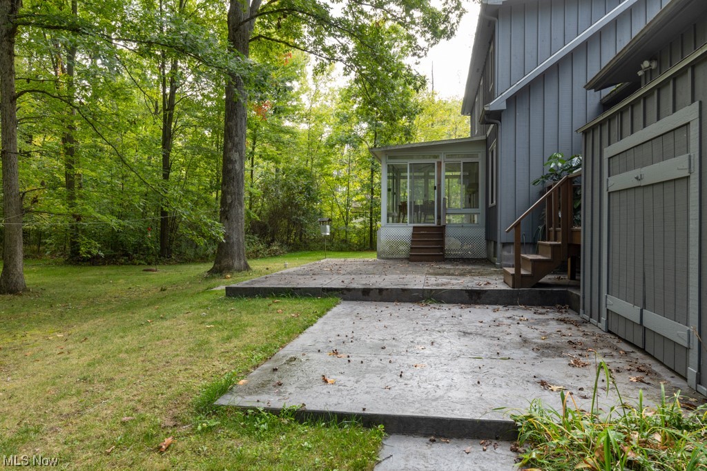 4616 Alliance Road Ravenna, OH 44266 - Photo 25 of 28 View of yard with a patio area