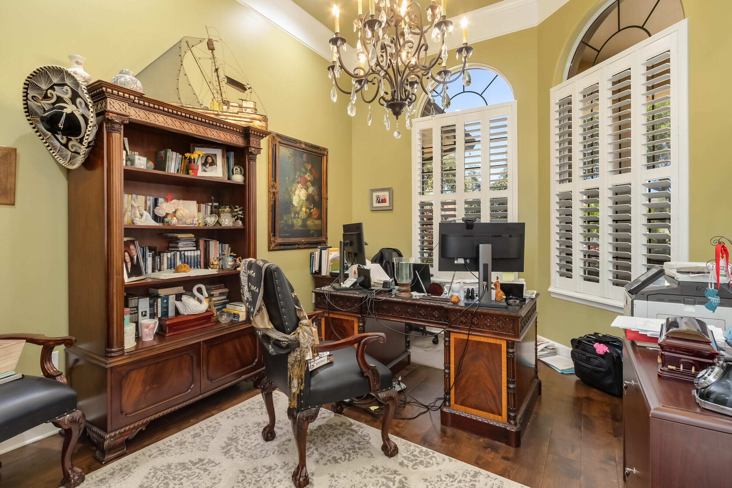 335 Normandy Drive Indialantic, FL 32903 - Photo 17 of 55 a view of a workspace with a window and workspace