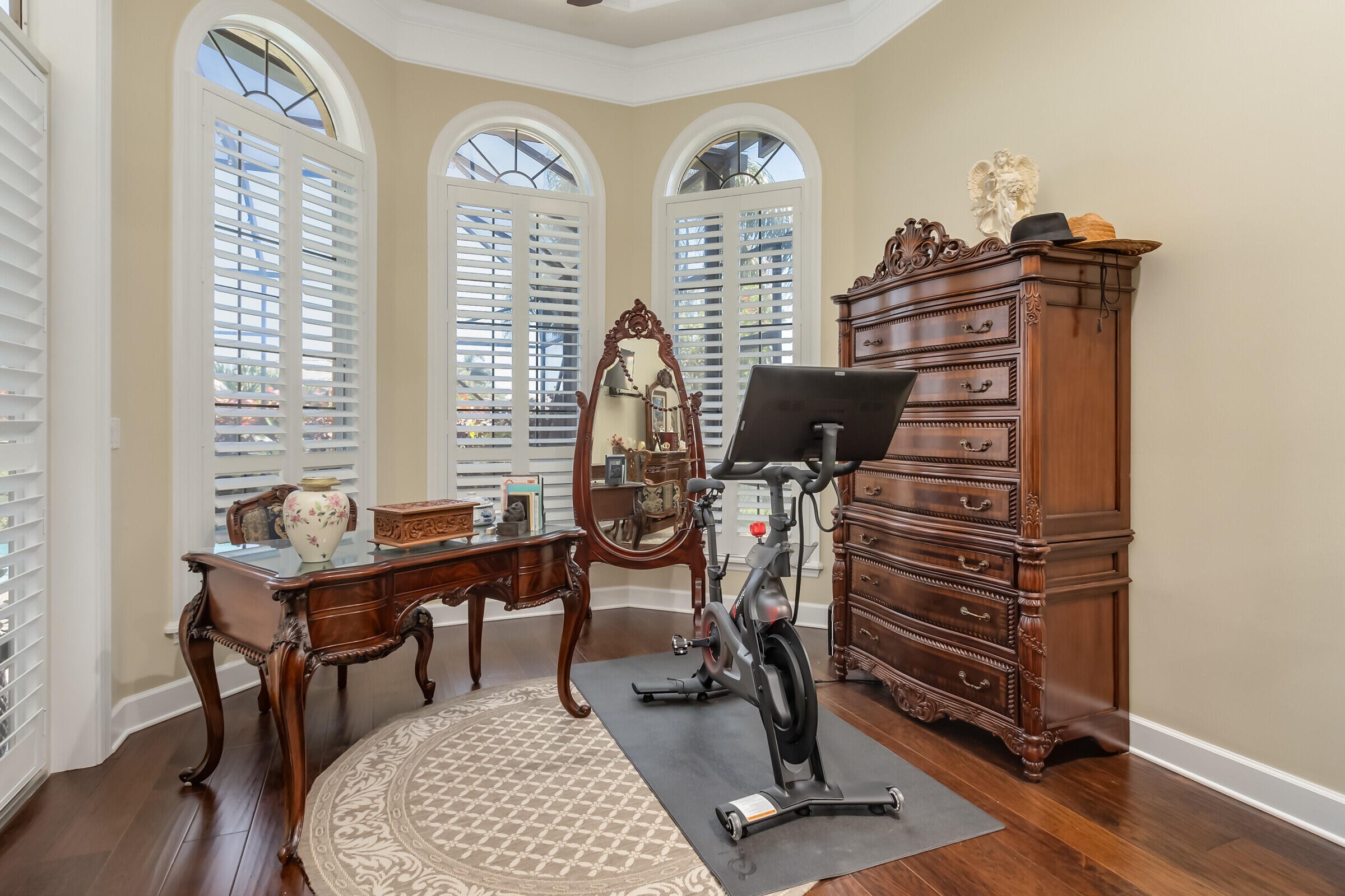 335 Normandy Drive Indialantic, FL 32903 - Photo 39 of 55 a view of a workspace with furniture and a window