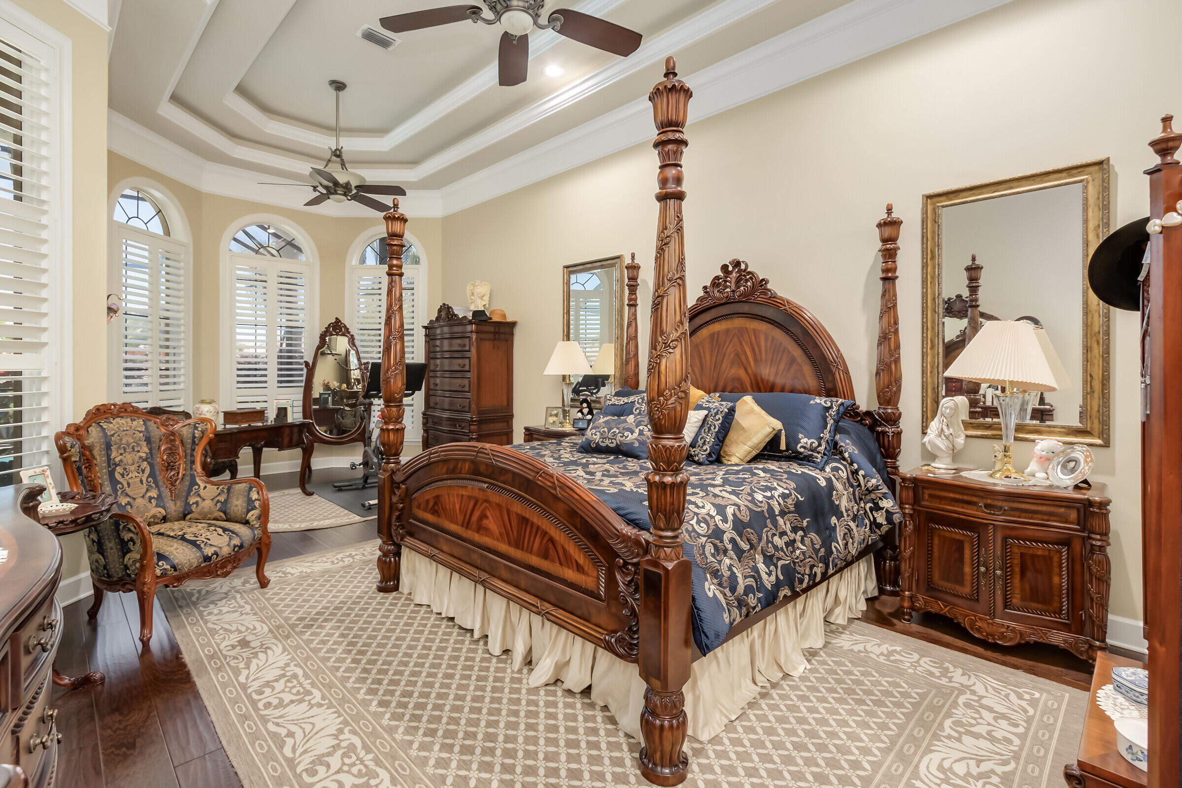 335 Normandy Drive Indialantic, FL 32903 - Photo 10 of 55 a bedroom with a bed a couch and dresser