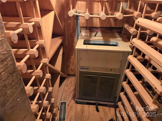 a view of an entryway with sitting area