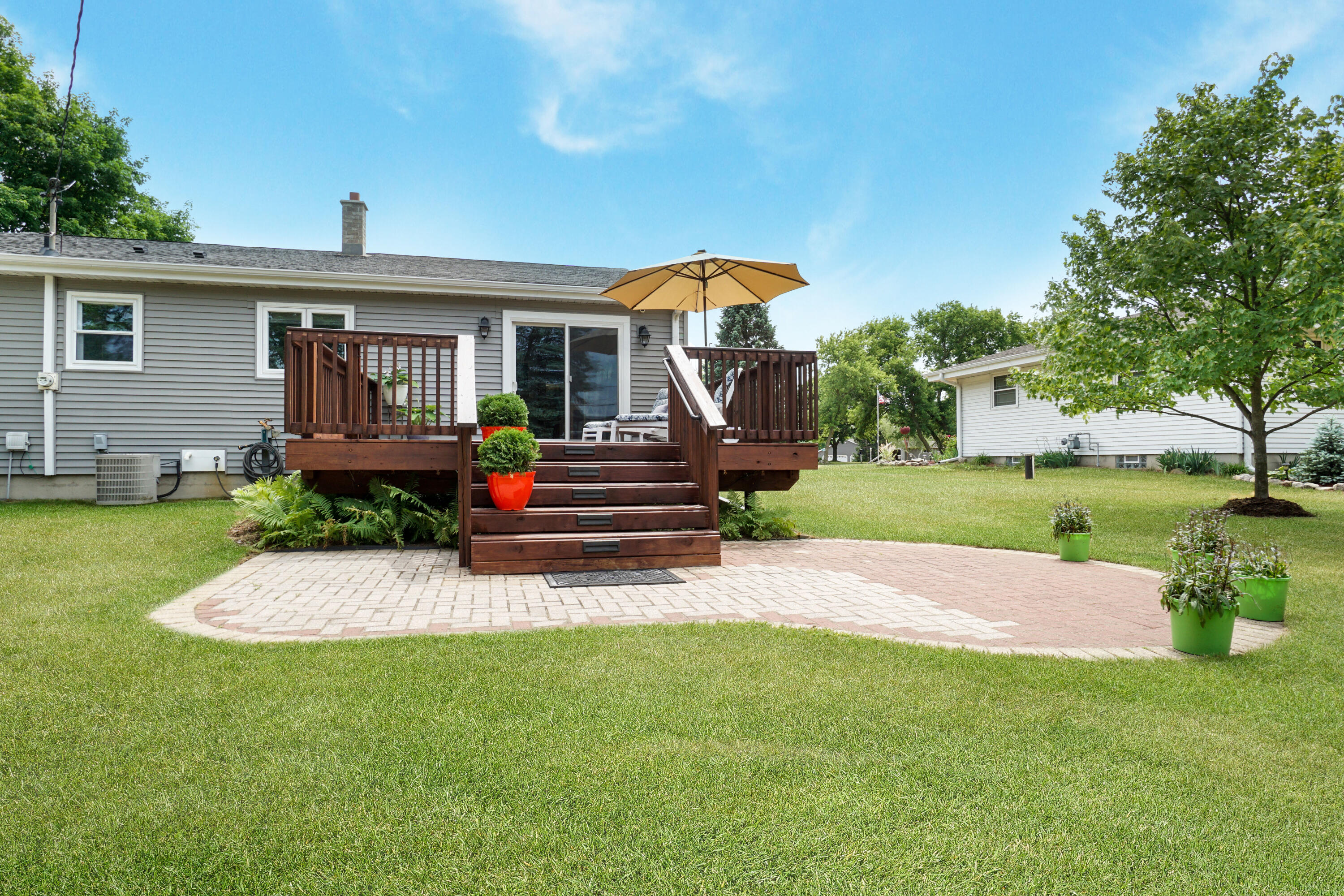 1674 Maple Dale Road Trenton, WI 53090 - Photo 30 of 39 Paver Patio