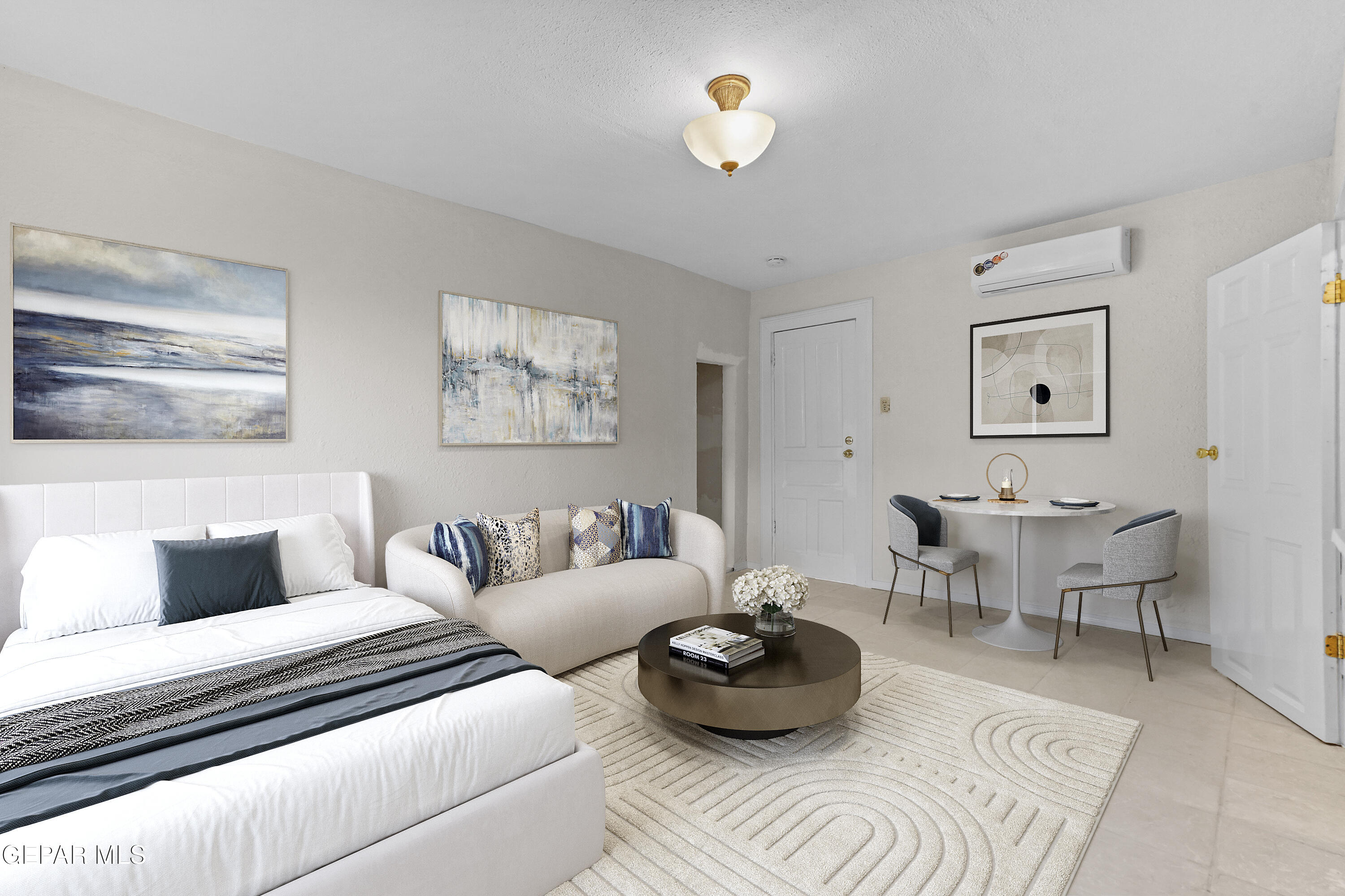 215 West Rio Grande Avenue El Paso, TX 79902 - Photo 49 of 62 a living room with furniture and a painting on the wall