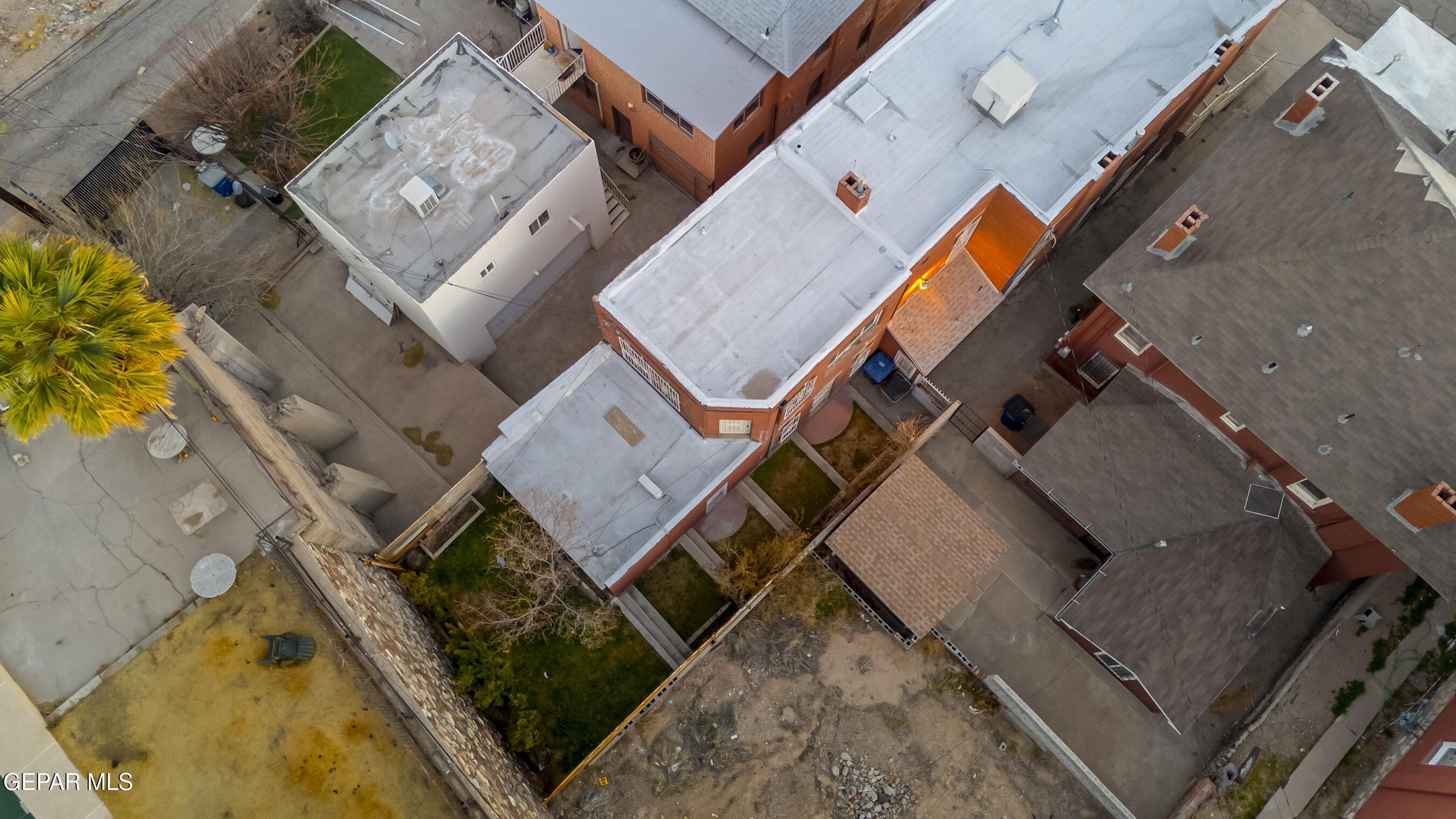 215 West Rio Grande Avenue El Paso, TX 79902 - Photo 9 of 62 an aerial view of a house with a yard