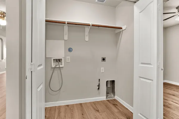 a bathroom that has a shower