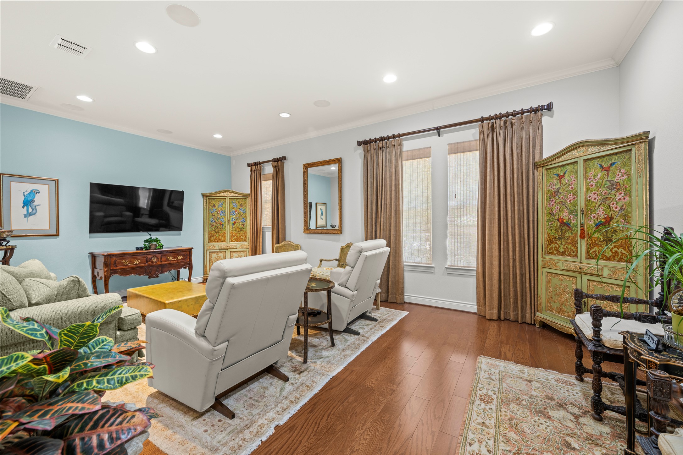 204 Adams Street Georgetown, TX 78628 - Photo 11 of 33 Hardwood floors and ample natural light define this welcoming 2nd living space.