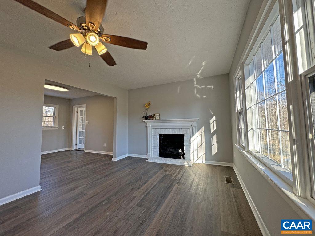 4789 Ruritan Lake Road Palmyra, VA 22963 - Photo 4 of 41 Living Room Fireplace