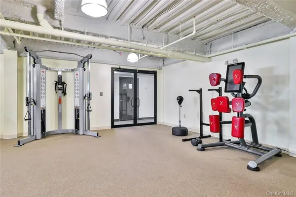 a view of gym