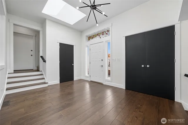 wooden floor in an empty room