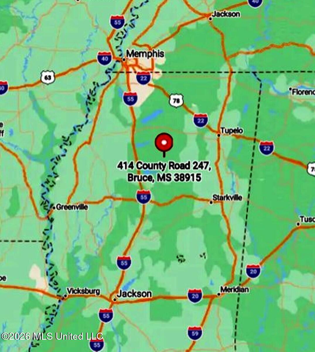 565 County Road 247 Bruce, MS 38915 - Photo 8 of 13 Map2