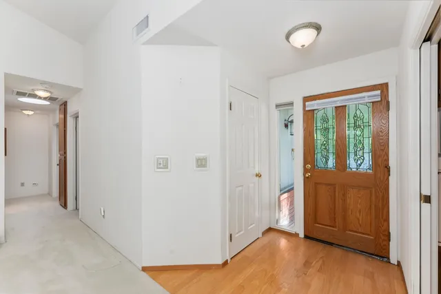 wooden floor in an empty room