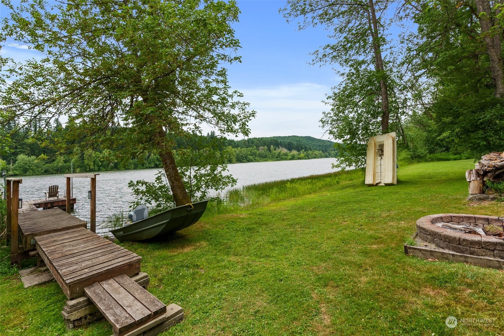 14940 Military Road Southeast Tenino, WA 98589 - Photo 23 of 30 a view of a backyard with sitting area