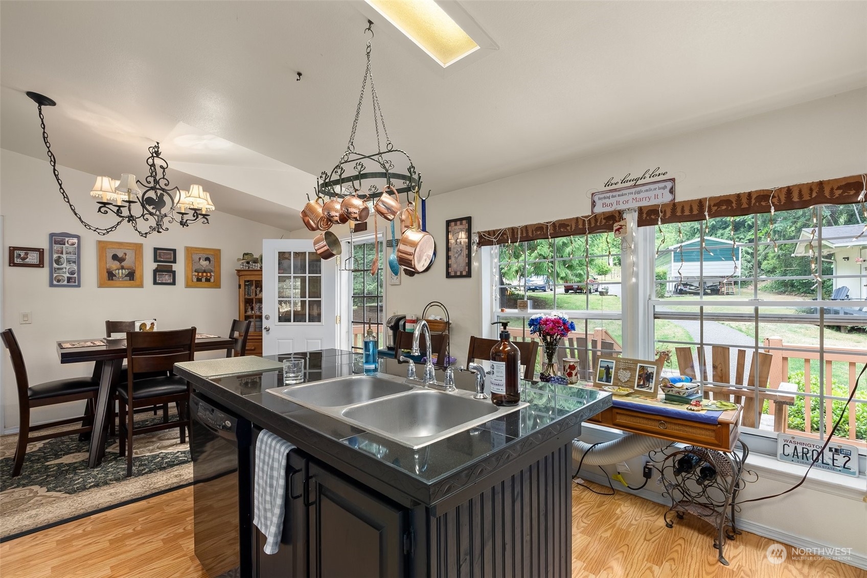 14940 Military Road Southeast Tenino, WA 98589 - Photo 9 of 30 a very nice looking dining room with a table and chairs