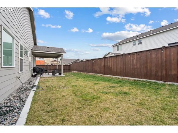 a view of outdoor space and yard
