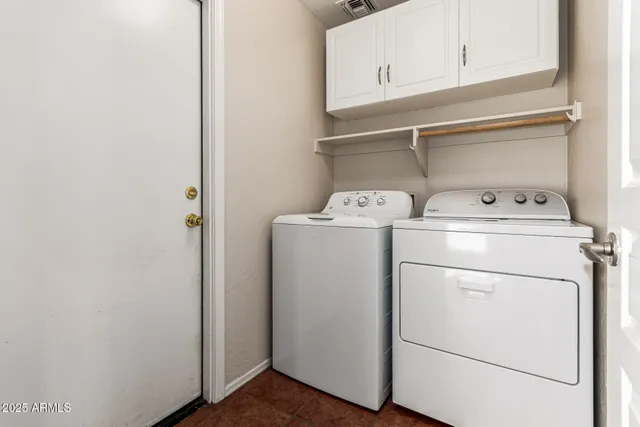 a view of an empty storage area