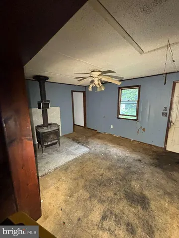 a view of empty room