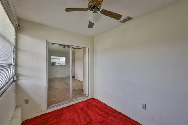 a view of empty room