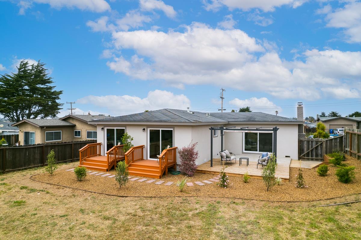 490 Jean Circle Marina, CA 93933 - Photo 49 of 60 a view of a house with backyard porch and sitting area