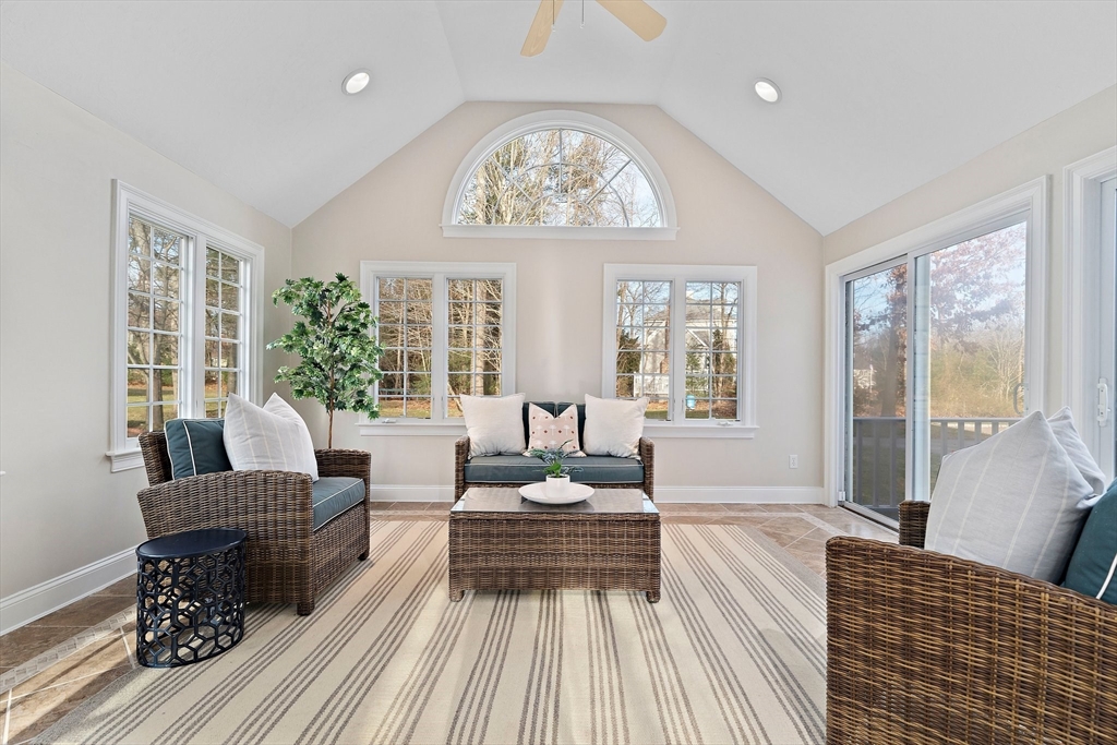 34 Forest Street Hanover, MA 02339 - Photo 12 of 42 a living room with furniture and a large window